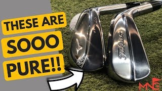 These Are So Pure Mizuno MP20 MB Iron VS Titleist 620 MB Iron [upl. by Ellen]