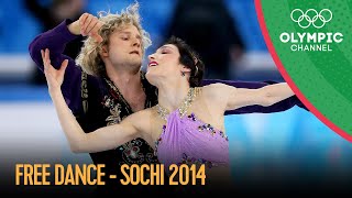 Figure Skating  Ice Dancing  Free Dance  Sochi 2014 Replays [upl. by Anaitak]