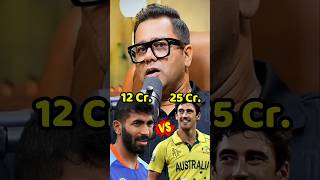 Bumrah vs Starc⚡ Why Bumrah is Underrated Than Starc  cricket ytshorts shortsfeed [upl. by Eicnarf]