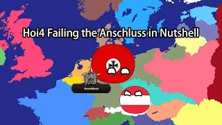 Failing the Anschluss in Nutshell Hoi4 [upl. by Kevina]