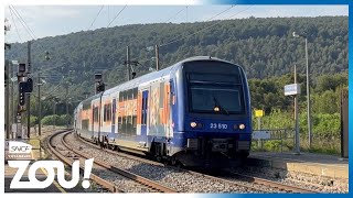 🇫🇷 ⸱ SNCF Compilation de Z 23500 dans le sud de la France  TER ZOU [upl. by Cord25]