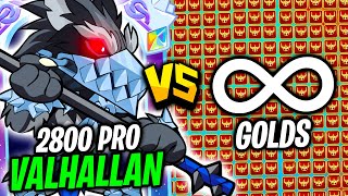 1 Pro Valhallan Mordex vs Infinite Golds HOW MANY CAN HE BEAT [upl. by Tades232]