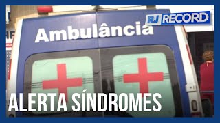 Casos de síndromes respiratórias deixam autoridades em alerta [upl. by Sukramal690]