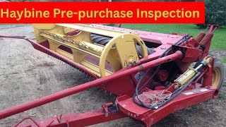 Do NOT buy a Haybine without watching this video New Holland 488 pre purchase exam [upl. by Ennayd233]