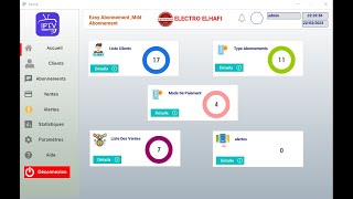 Windev Logiciel 01  Application Abonnement Iptv [upl. by Nylcaj]