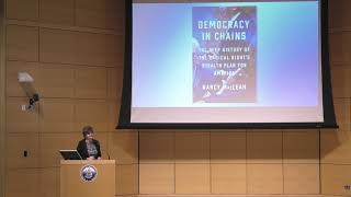 Nancy MacLean Democracy in Chains [upl. by Htebaile]