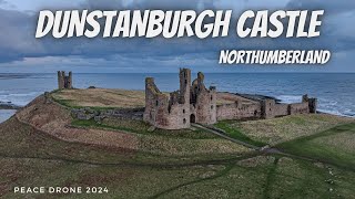 DUNSTANBURGH CASTLE  NORTUMBERLAND  JANUARY 2024 dunstanburghcastle northumberland [upl. by Oralia]