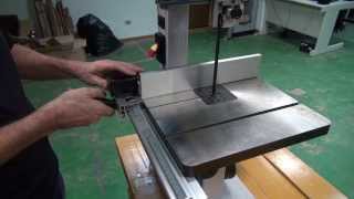 10quot Benchtop Bandsaw Assembly Steel City 50110 [upl. by Araas]