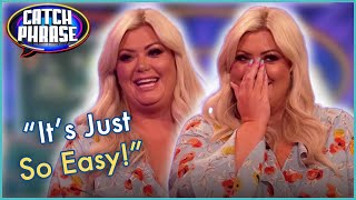 TOWIE Star Gemma Collins Struggles To Learn The Rules Of Catchphrase  Celebrity Catchphrase [upl. by Nelad]