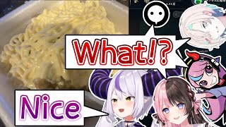 Everyone is shocked by Laplus special recipe【UyuHinanoNiruSelly】【EngJP Sub】 [upl. by Inod]