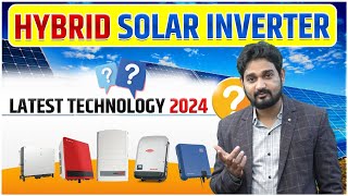 Best Hybrid Solar Inverter 2024  Explained in Hindi  JM Solar Farmer [upl. by Gittle]