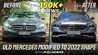 Mercedes E Class gracefully modified  W213 model facelifted to a new shape [upl. by Nrojb]