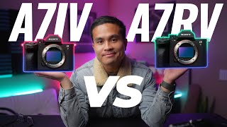 Sony A7IV vs A7RV Which is the Best Buy in 2024 [upl. by Atiuqrahs]