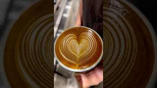 Biggest layer heart ❤️ Art 😱 latteeart coffeeart coffee latteartbasic coffeelatteart latteart [upl. by Eigroeg]