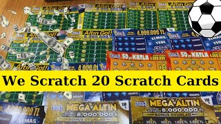 We Scratch 20 New Scratch Cards Today [upl. by Eelaras45]