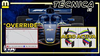 ASÍ SERÁ EL quotNUEVO DRSquot DE LA F1 2026  MODO OVERRIDE Y AERODINÁMICA ACTIVA [upl. by Aramaj217]