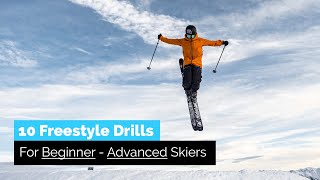 10 Freestyle Ski Drills for Beginner To Advanced Skiers [upl. by Trant]