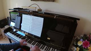 Sauter 122 piano  Saint Säens Allegro Appasionato cover [upl. by Ozzie83]