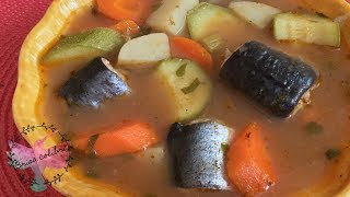 Caldo de PESCADO Bagre  Mi receta [upl. by Oironoh]