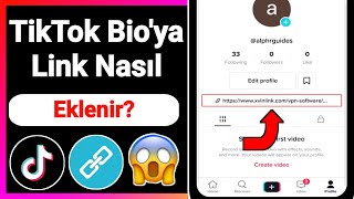 TikTokta ProfilÖzgeçmişine nasıl LİNK eklenir   TikTok Bioya Link Nasıl Eklenir [upl. by Grand]