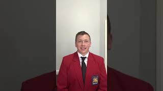 SkillsUSA District Officer speech [upl. by Chastity69]