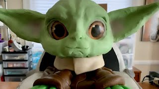 Baby Yoda Grogu Cake with Hovering Pram cake ytviral video foryou art food cakedecorating [upl. by Riorsson721]