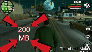 ✔Como descargar Gta san andreas para android 200mb✔ [upl. by Oos438]