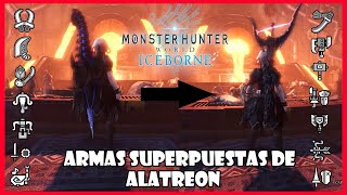 MHW ICEBORNE COMO CONSEGUIR LAS ARMAS SUPERPUESTAS DE ALATREON [upl. by Auqinal]