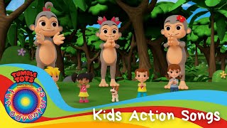 Tumble Tots quotThree Little Monkeysquot  Kids Action Songs Childrens Music amp Nursery Rhymes [upl. by Laks141]