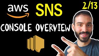 Introduction to AWS SNS Console 213 [upl. by Enyluqcaj908]