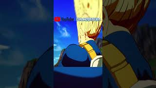 Trunks Attacks Vegeta anime shorts dbz [upl. by Ecirpac]