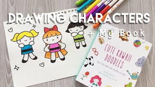 How to Draw Cute Characters  Book Announcement  Doodles by Sarah [upl. by Rexferd]