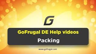 GoFrugal DE6  Packing amp Configuration  Tutorial Videos [upl. by Purvis]