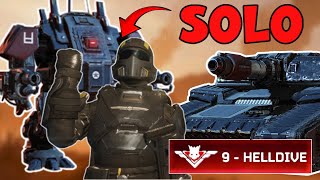 SOLO Helldivers 2 is a HORROR GAME [upl. by Blockus]