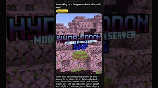 New Minecraft Bedrock server plz join the discord [upl. by Veronike]