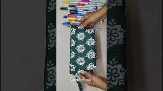 DIY pencil pouch  DIY ZIPPER POUCH BAG FOR MULTIPLE USES  Bag making  Cosmetic bag  Zipper pouch [upl. by Ise]