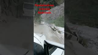 Joshimath to Badrinath very danger road [upl. by Cicenia]