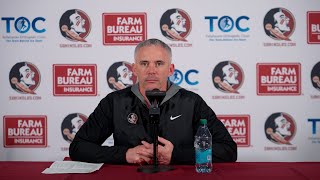 Mike Norvell UF Post Game Press Conference  FSU Football [upl. by Beall990]