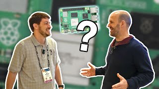 Where are the Pi 5s I asked Eben Upton at CES 2024 [upl. by Ramin822]