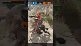 Aramusha 1v3 the Glad was playing so weird all match 1v3 forhonor [upl. by Ralip]