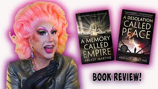 Hugo Award Winner A Memory Called Empire by Arkady Martine Drag Queen Review [upl. by Iatnohs]