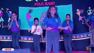 തധിന ധിൻ തനതിന ധിൻ dfolk daksha nadanpattu viralvideo folkband [upl. by Hertha525]