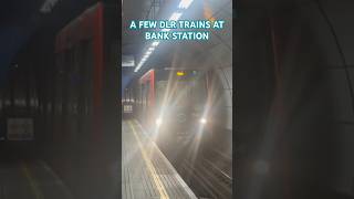 A Few DLR Trains at Bank explore tfl fortheloveoftrains travel dlr london trains shorts fyp [upl. by Zuleika]