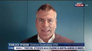 Osservatorio Efbs  TGCOM24  Gianluca Spadoni  9 novembre 2024 [upl. by Suiratnauq]