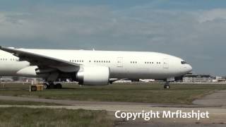 Aviation Link Company 777200LR VPCAL at London Heathrow Airport [upl. by Nyleve]