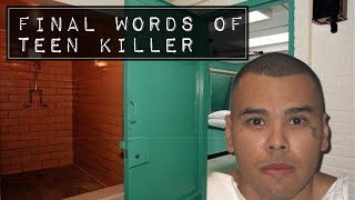 Death Row Prisoners Haunting Last Words For Family of Murdered Teen Before Texas Execution [upl. by Yentruocal]