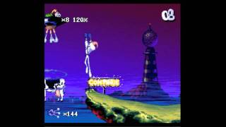 Lets Play Earthworm Jim 2 7  Udderly Abducted [upl. by Nadirehs]