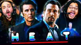 HEAT 1995 MOVIE REACTION FIRST TIME WATCHING Robert De Niro  Al Pacino  Full Movie Review [upl. by Lux]