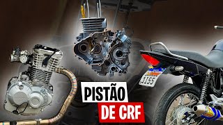 PISTÃO DE CRF NA START 190  TAXADO NO ÁLCOOL [upl. by Klayman972]