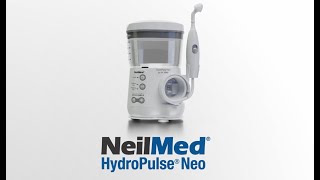 NeilMed HydroPulse Neo  MultiSpeed Electric Pulsating Nasal Sinus Irrigation System [upl. by Edwin739]